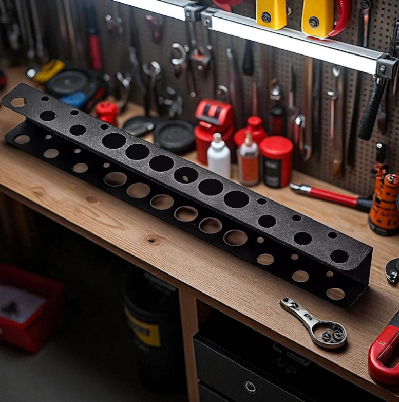 Gambar produk LUMOX Rak Gantung Obeng Screw Driver Holder Storage Rack 3in1 23 Holes - LM