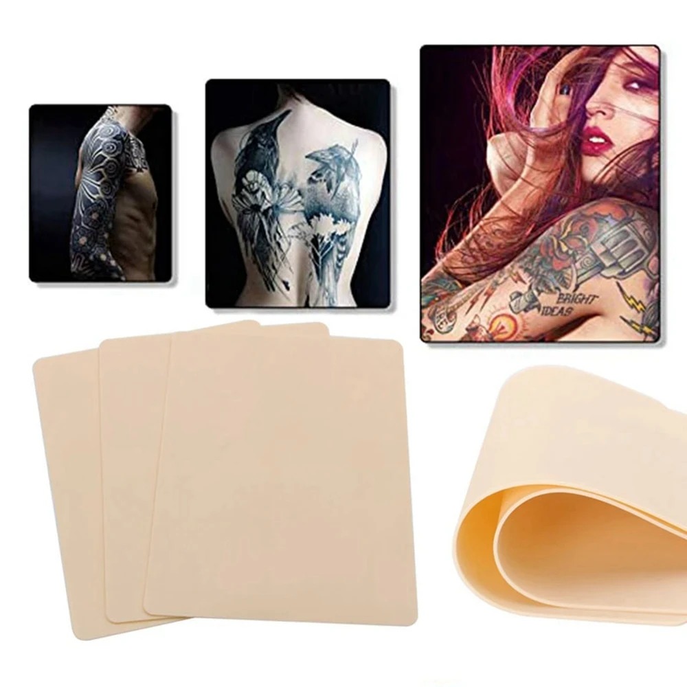 Gambar produk SHINA Kulit Sintetis Latihan Tato Pemula Practice Skin Tattoo 10 PCS - SH93