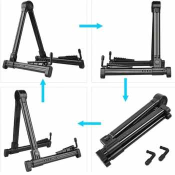 Gambar produk GUITA Stand Gitar Portable Foldable Guitar Holder - GT223