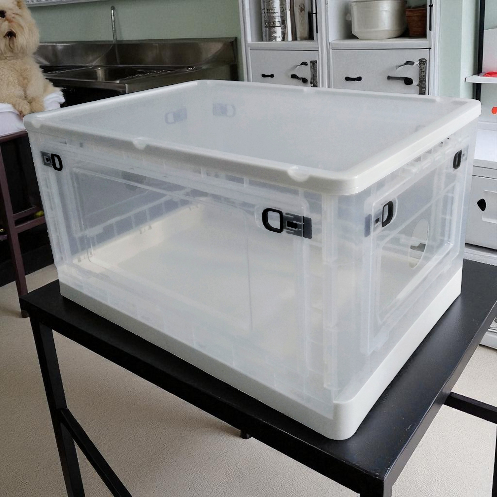 Gambar produk TECHMY Box Pengering Hewan Pet Drying Box Hair Blow Dryer - T100