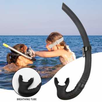 AQUADIVE Selang Snorkel Scuba Diving Foldable Flexible Silicone - SN52