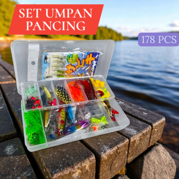TaffSPORT Umpan Pancing Ikan Set Fishing Bait Kit - BMKT-02