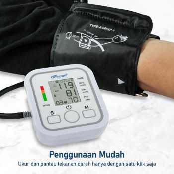 Gambar produk TaffOmicron Tensimeter Digital Pengukur Tekanan Darah with Battery - BW-3205