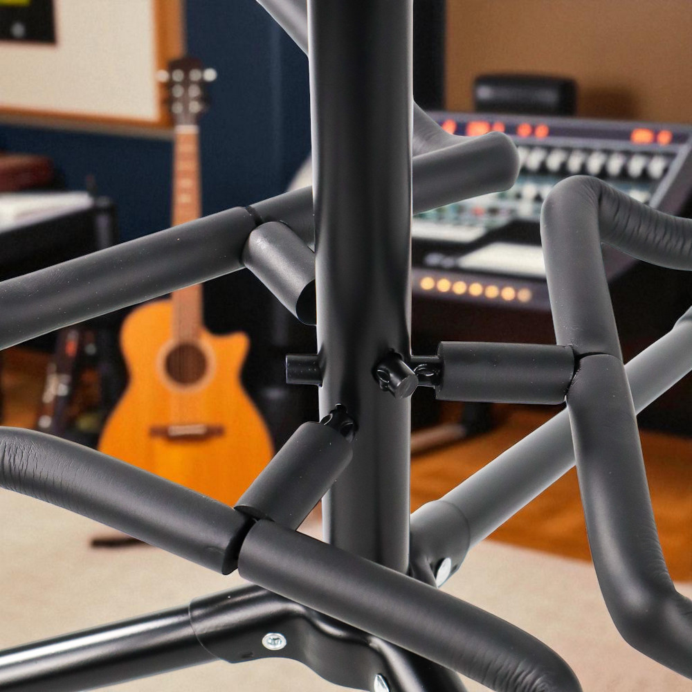 Gambar produk TaffSTUDIO Stand Gitar Folding 3 Dock Adjustable Besi - HK434