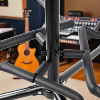 Gambar produk TaffSTUDIO Stand Gitar Folding 3 Dock Adjustable Besi - HK434