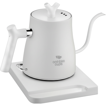 Gambar produk One Two Cups Teko Listrik Kopi Pemanas Air Leher Angsa 1000W 1L - HR-462