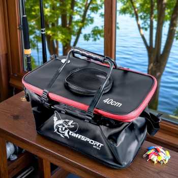 Gambar produk TaffSPORT Tas Perlengkapan Memancing Fishing Bucket 40CM - WF124