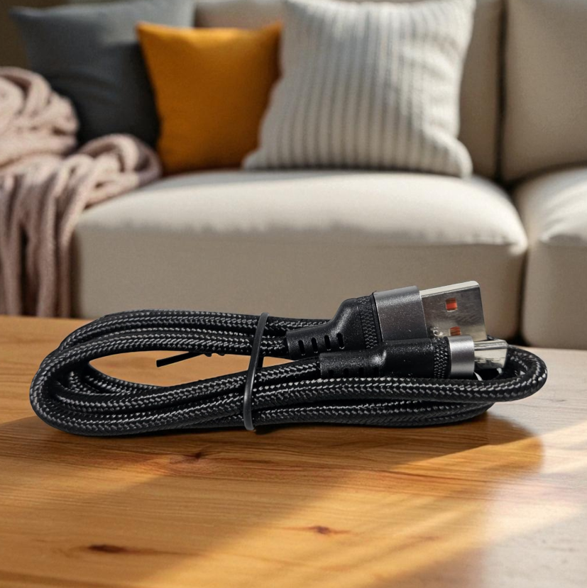 Gambar produk IAMG Kabel Data Micro USB Multifungsi Fast Charging Braided 6A 1M - IG100