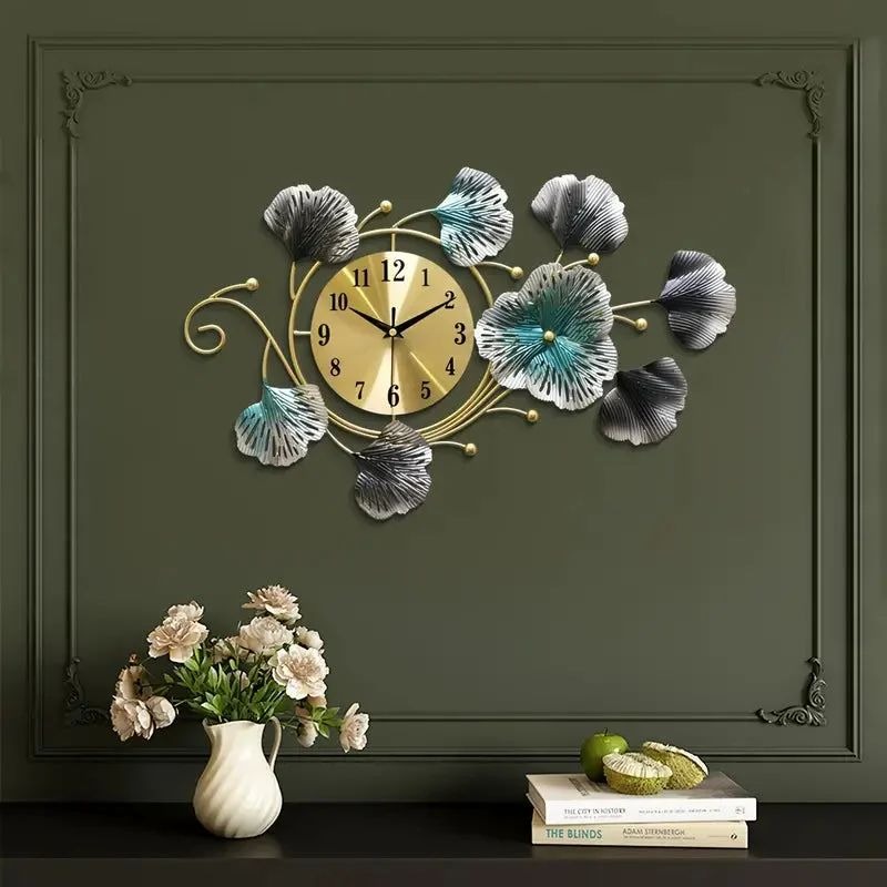 Gambar produk TaffHOME Jam Dinding Quartz Luxury European BAOCE Movement 6168 55cm - 25002