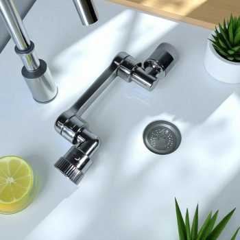 Gambar produk BELEVENST Keran Air Extender Faucet Aerator 180 Degree Rotation - J-012