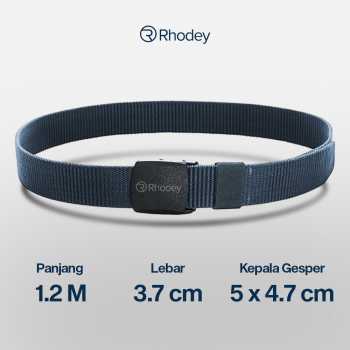 Gambar produk Rhodey Tali Ikat Pinggang Pria Anti X-Ray Plastik Automatic Buckle - 899