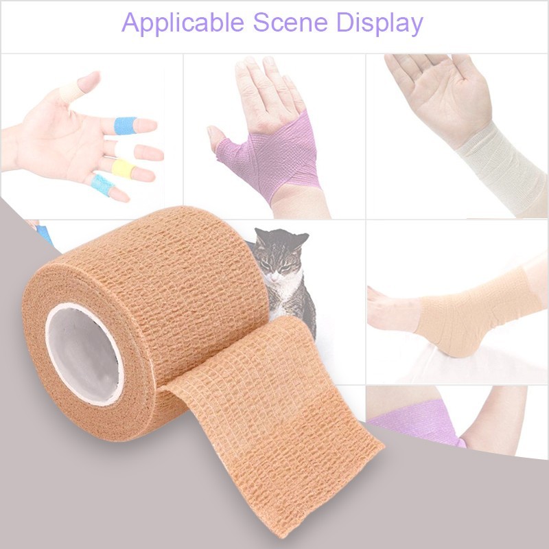 Gambar produk COYOCO Sport Tape Kinesiology Perban Plester Otot Medical 5cmx4.5M - C103