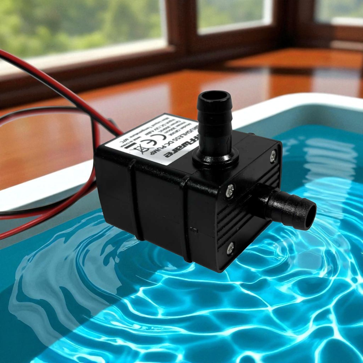 Gambar produk Taffware Pompa Air Akuarium Ikan Submersible Pump Fish Tank - QR30E