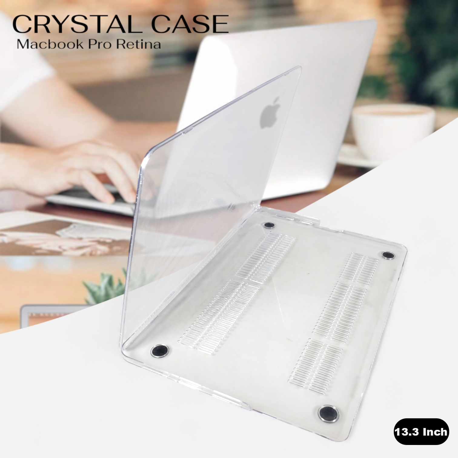 Gambar produk SZEGYCHX Crystal Case for Macbook Pro Retina 13.3 Inch A1425 A1502