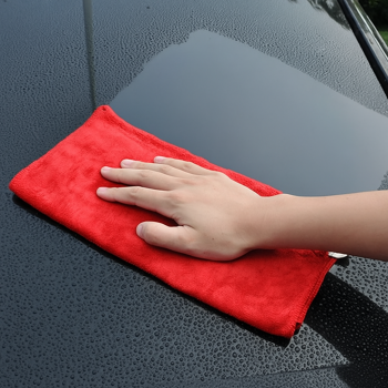Gambar produk HAIFENG Kain Lap Microfiber Mobil Cleaning Towel Soft High Absorption 30x60cm - HF30