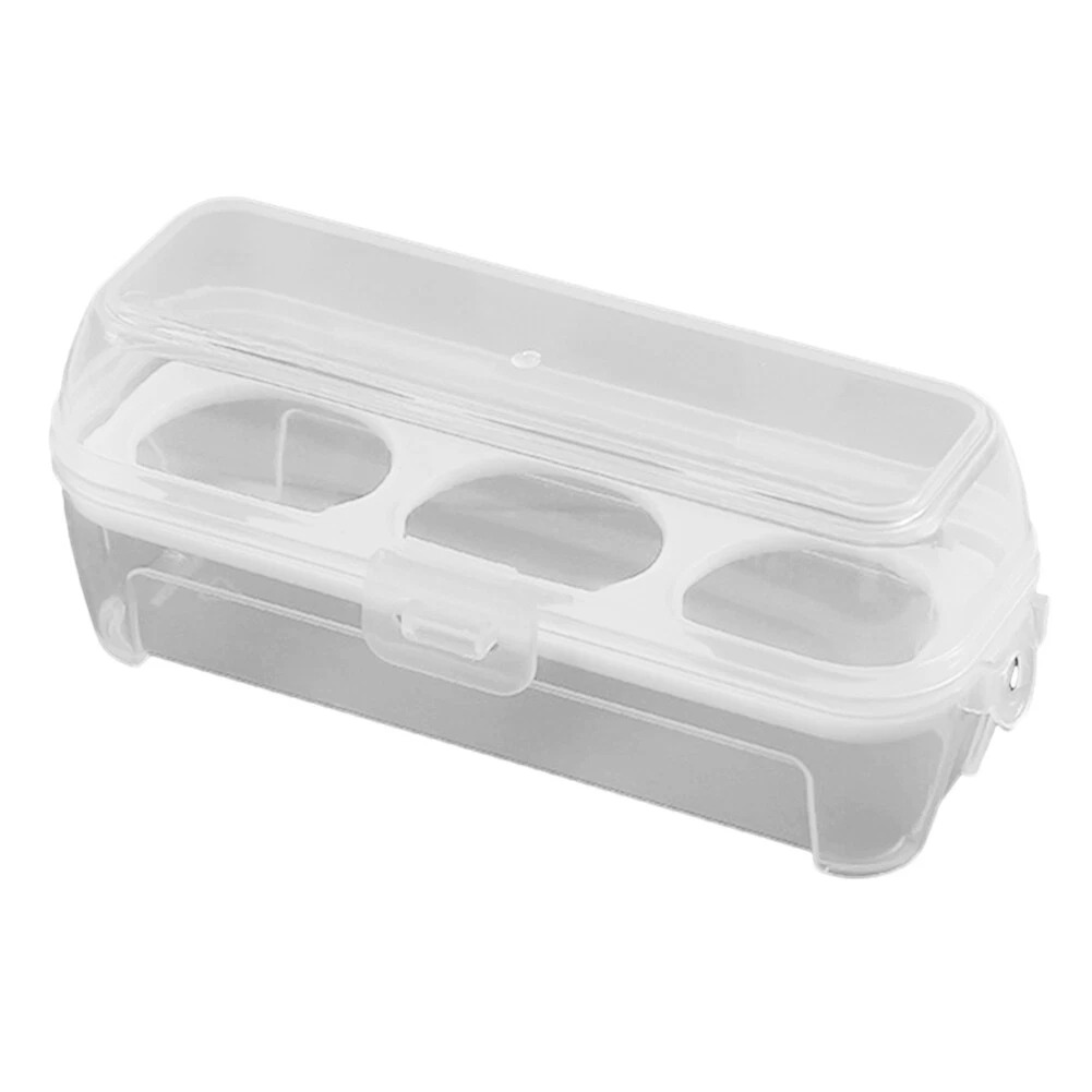 Gambar produk Gingira Tempat Telur Plastik 3 Sekat Portable Egg Box Shockproof - GG3