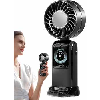 OSBR Kipas Mini Lipat Portable Handheld Folding Fan 3600mAh - OS-100