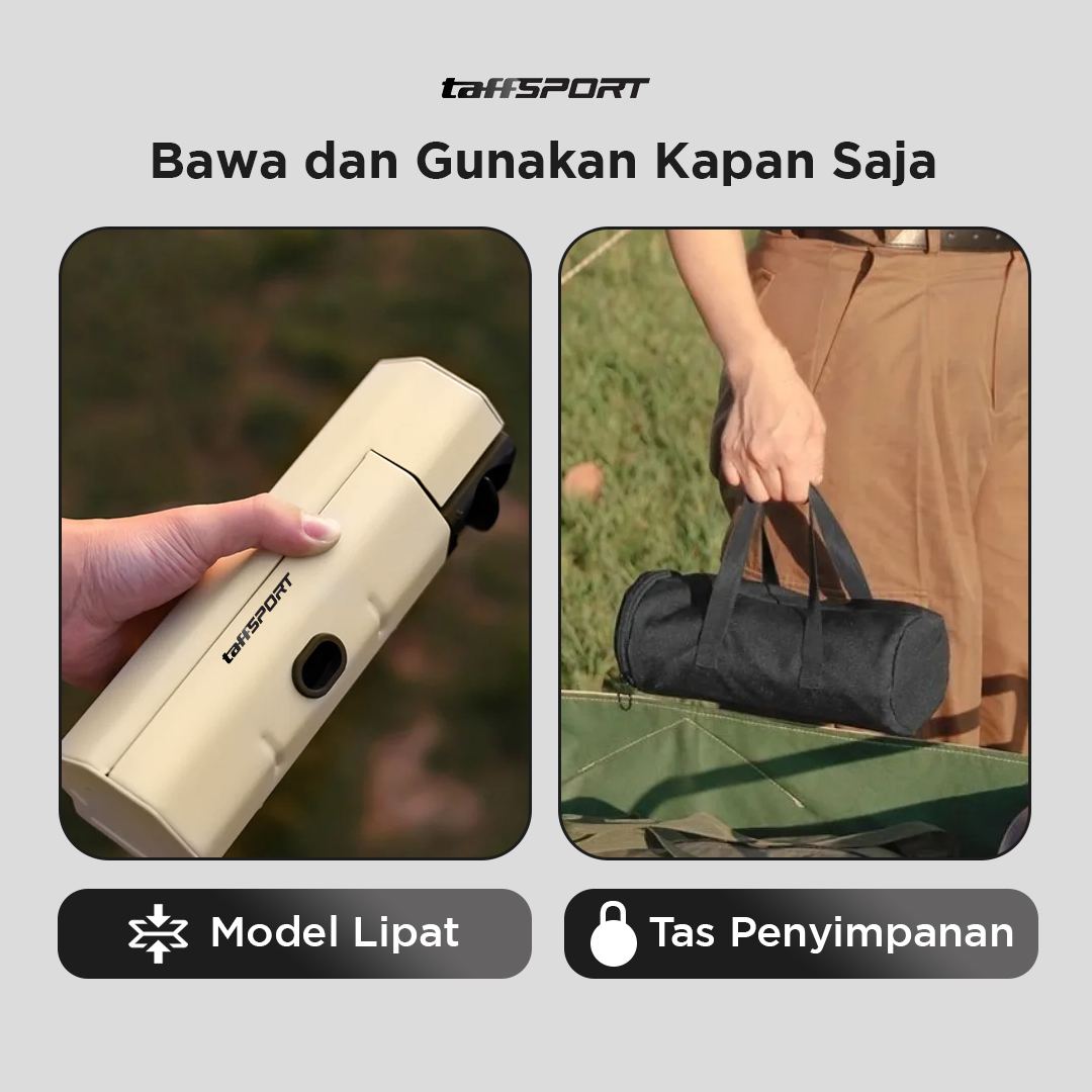 Gambar produk TaffSPORT Kompor Gas Portable Mini Lipat Ultralight Camping Stove - PYB-DKS1001