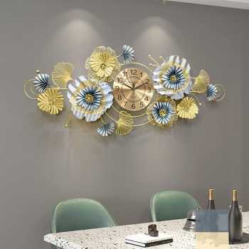 Gambar produk TaffHOME Jam Dinding Quartz Luxury European BAOCE Movement 6168 60cm - 29209BL