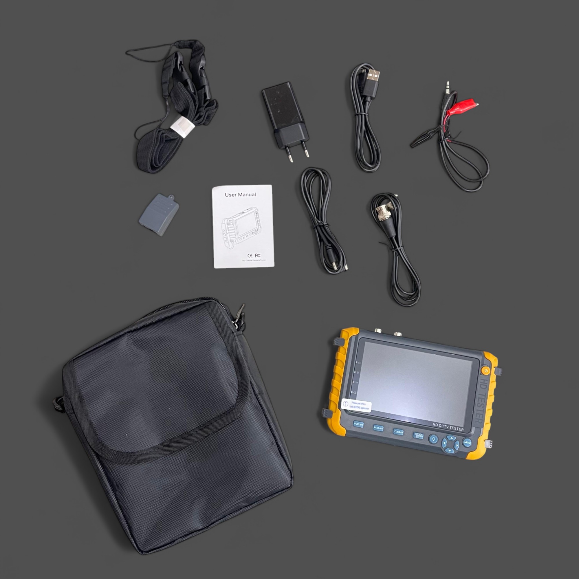 Gambar produk GILS CCTV Analog Tester 8MP Support AHD CVI TVI CVBS HDMI VGA Input - IV8W