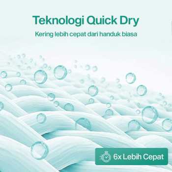 Gambar produk Handuk Microfiber Quick Dry 100x30cm with Storage Bag - W-580