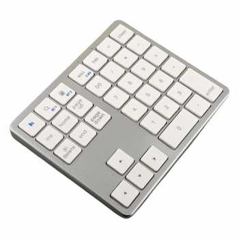Gambar produk MRSVI Keyboard Numeric Wireless 2.4GHz Bluetooth Silent Click Keypad - K35