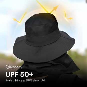 Gambar produk Rhodey Topi Rimba Outdoor Anti UV Waterproof Boonie Hat Polyester - GL001