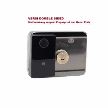 Gambar produk TaffHOME Smart Door Lock Fingerprint Password Card Waterproof IP66 Double Sided - G23