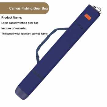 FISBAG Tas Pancing Joran Fishing Rod Bag Canvas Waterproof - F-123