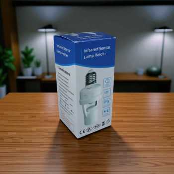 Gambar produk TaffLED Fitting Lampu Bohlam Sensor PIR Adjustable Timer 40W E27 - GG117