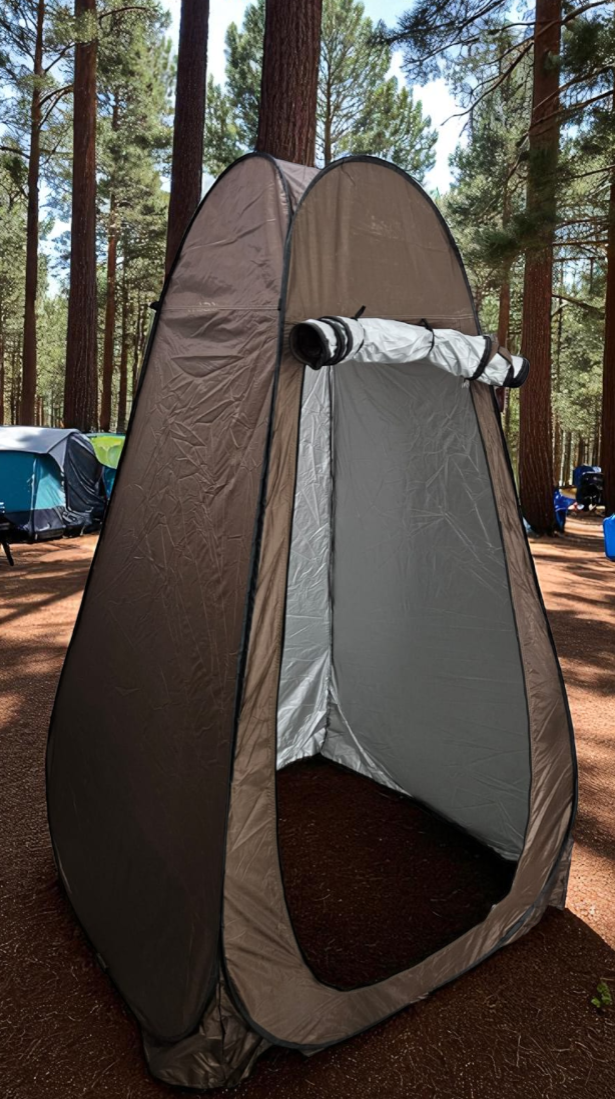 Gambar produk CAMPY Tenda Toilet Portable Multifungsi Automatic Shower Tent 1.2x1.2x1.9M - CA017
