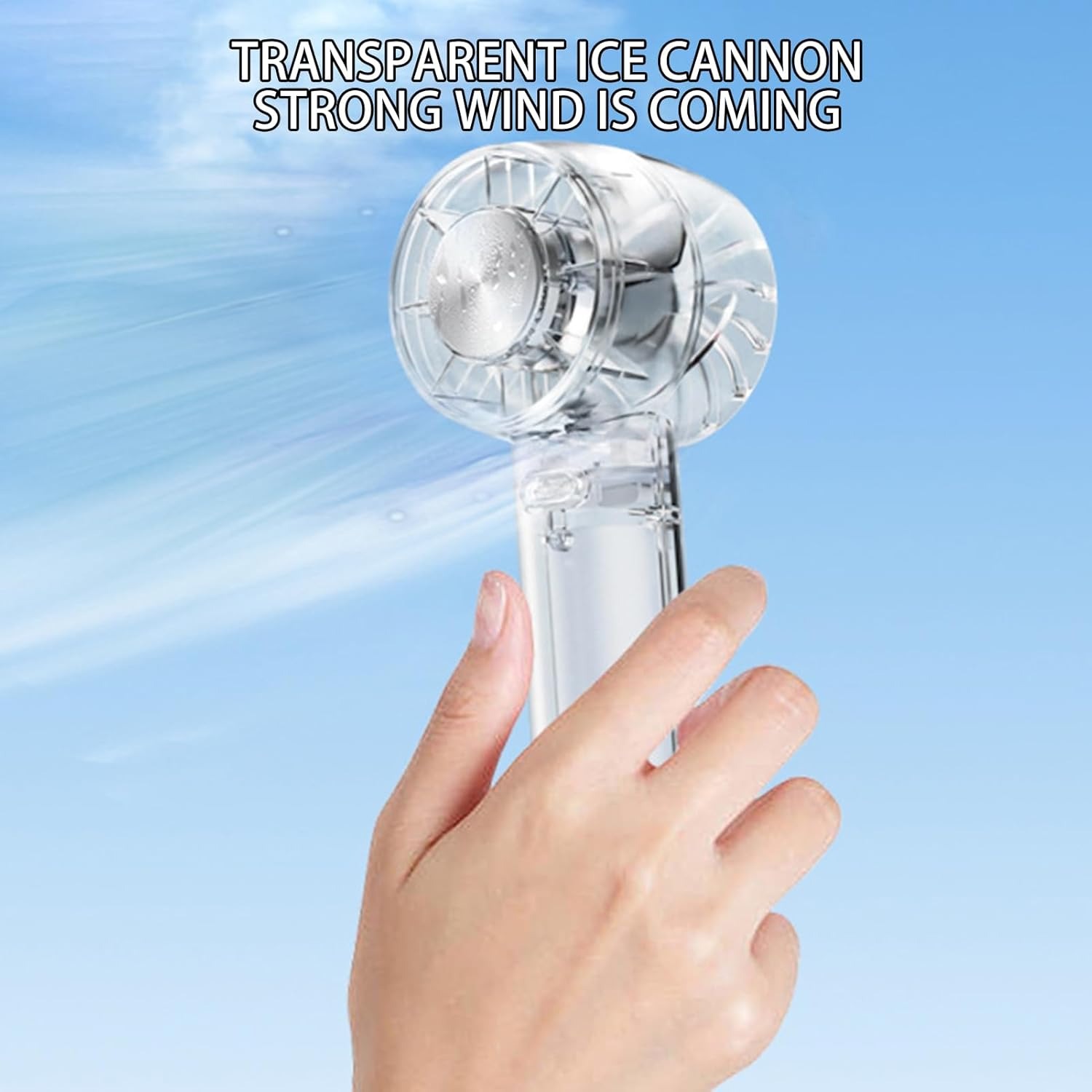 Gambar produk SABAT Kipas Mini Portable Handheld Fan 3 Speed 1200mAh - S-22