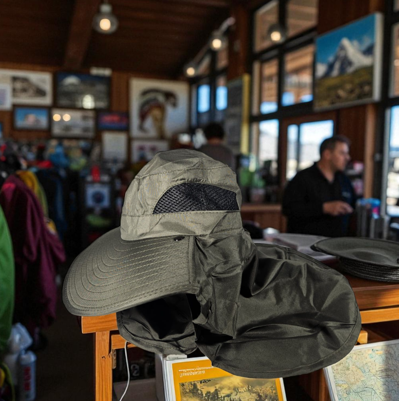 Gambar produk Rhodey Topi Rimba Outdoor Anti UV Waterproof Boonie Hat Nylon - YL-A10