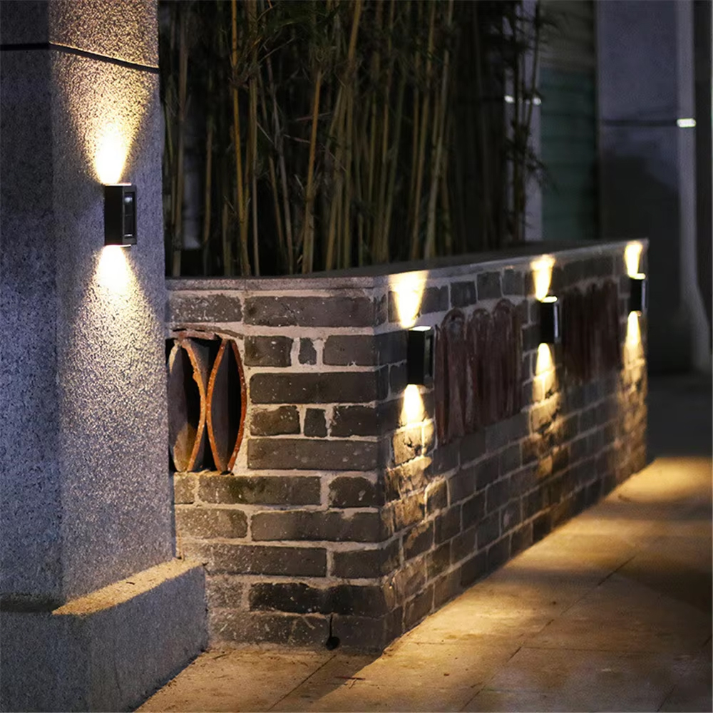 Gambar produk SoFlare Lampu Dinding Solar Outdoor Waterproof Warm White 2 LED - INU150