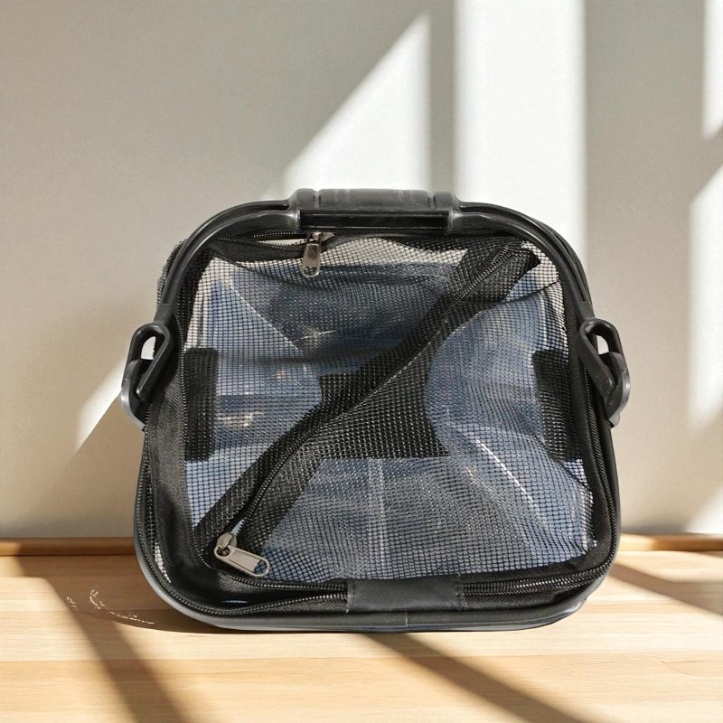 Gambar produk SUNNIMIX Ember Lipat Mancing Ikan Folding Model Rope with Side Pocket Large - SN23