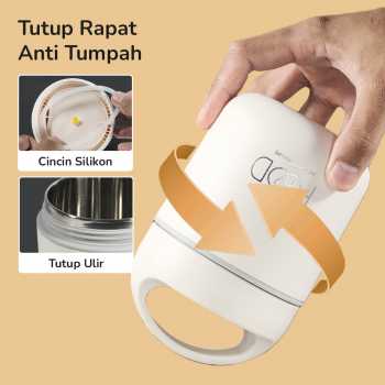 Gambar produk LOVE KITCHEN LIFE Kotak Makan Tahan Panas Lunch Box Single Layer - YM8686/YM9645