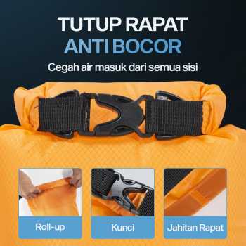 Gambar produk SUBITO Tas Outdoor Waterproof Storage Bag Drybag 3L - JP727