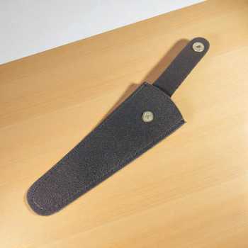 Gambar produk TOU Sarung Penyimpanan Gunting Scissor Leather PU Cover - TSP1