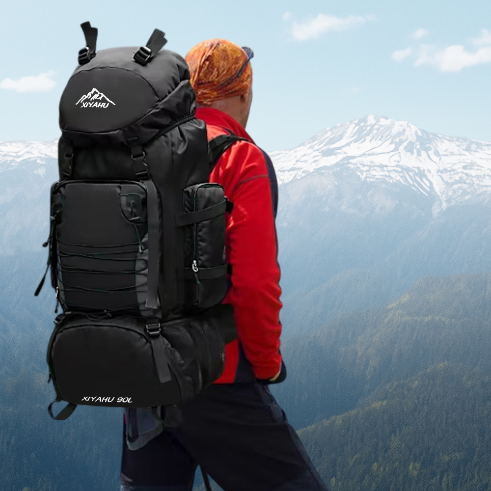 Gambar produk XIYAHU Tas Gunung Carrier Bag Travel Backpack Waterproof 90L - SIG3D