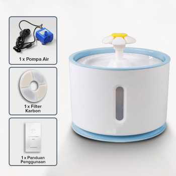Gambar produk BaoRun Water Dispenser Fountain Tempat Minum Anjing 2.4L - DR008