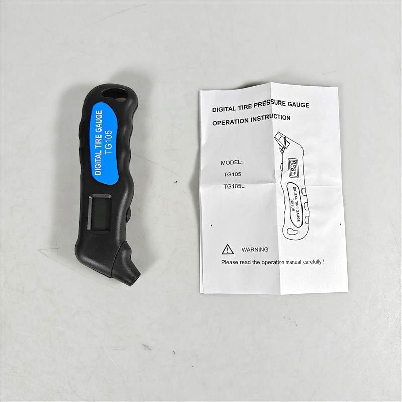 Gambar produk TEHAOGJ Pengukur Tekanan Angin Ban Mobil Digital Tire Pressure Gauge - TG105