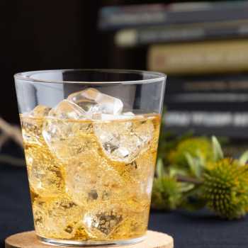 One Two Cups Gelas Whisky Cocktail Thin Bottom Style Rock Glass 320ml - UK32
