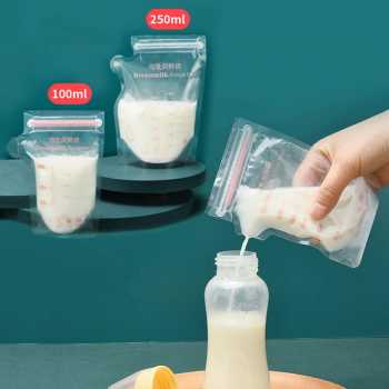 Gambar produk MAIBA Kantong ASI Breast Milk Storage Bag 250 ml 30 PCS 250ml - MA250