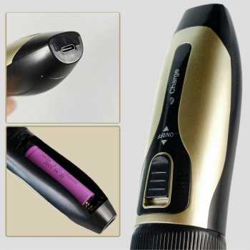 Gambar produk BaoRun Alat Cukur Bulu Hewan Anjing Kucing 4 Comb 1500mAh 20W 3.7V - C6