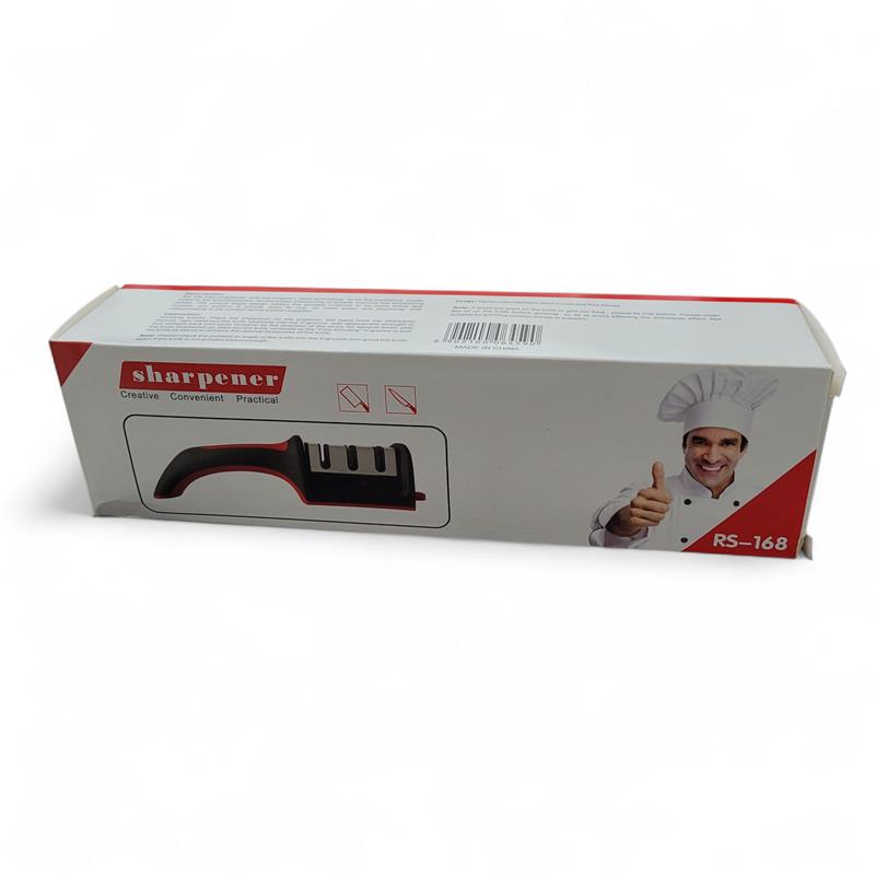 Gambar produk KNIFEZER HAO CHU KANG Pengasah Pisau Dapur Knife Sharpener 3 Slot - RS-168
