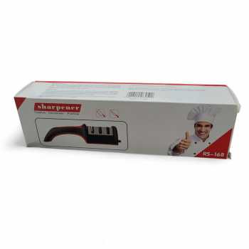 Gambar produk KNIFEZER HAO CHU KANG Pengasah Pisau Dapur Knife Sharpener 3 Slot - RS-168