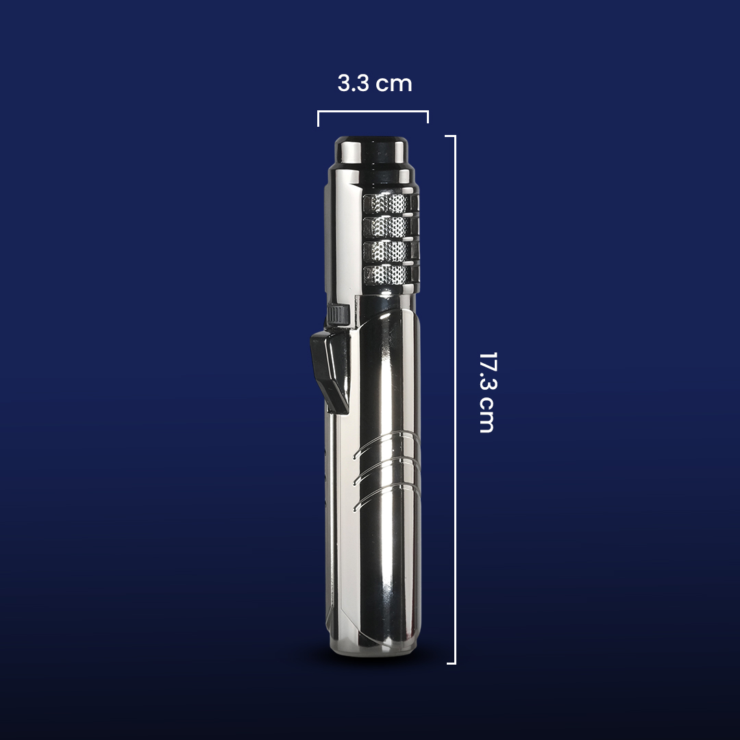Gambar produk Focus Torch Butane Gas Lighter Blue Flame Windproof Adjustable - SG006