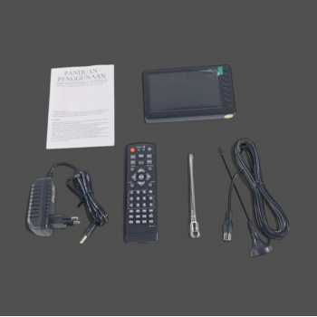 Gambar produk Taffware Portable HD TV Monitor 5 Inch DVB-T2 + Analog - D5
