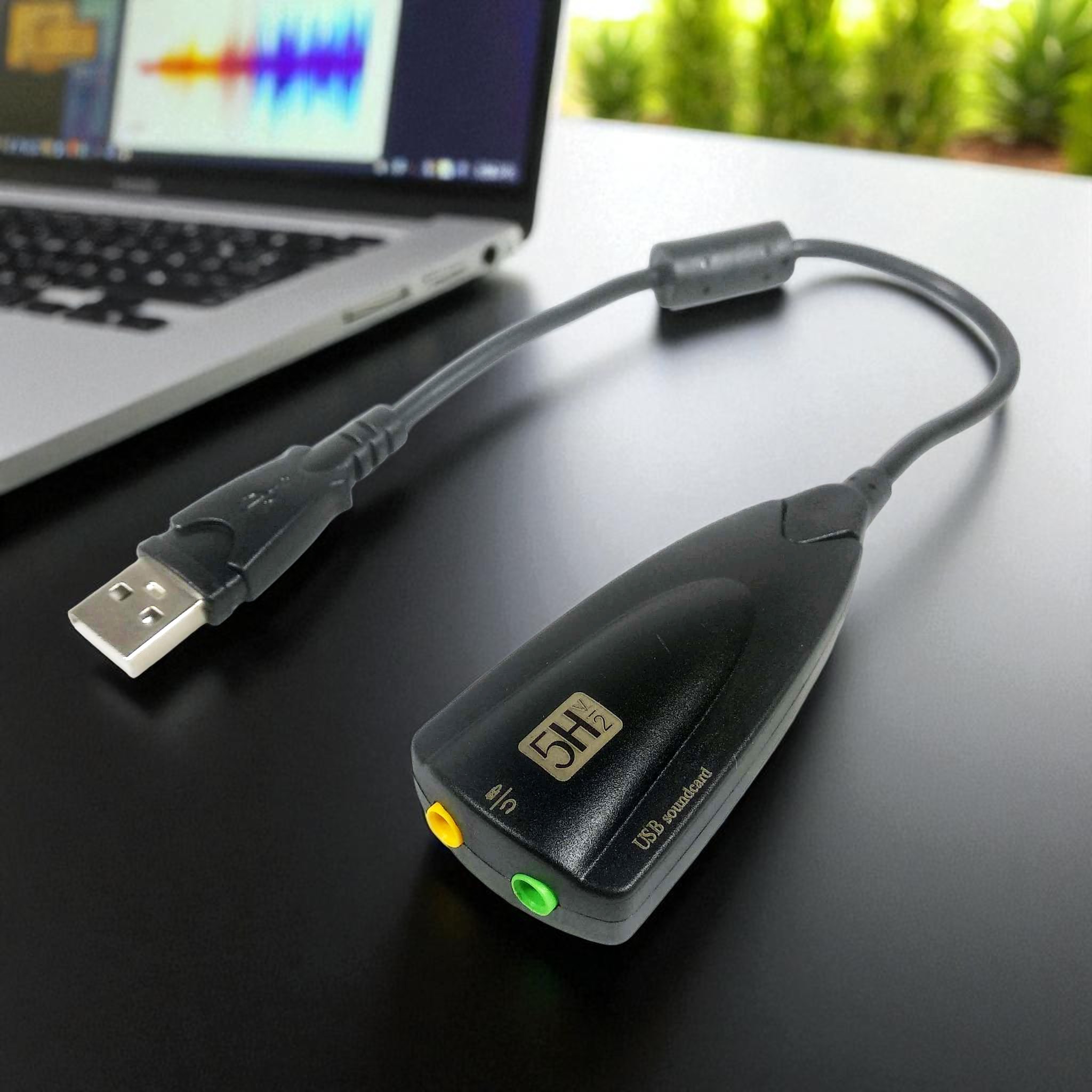 Gambar produk Soundcard USB Virtual 7.1 Channel dengan Chipset China - 5Hv2