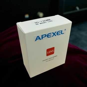 Gambar produk APEXEL Lensa Kamera Smartphone Macro Lens 30-120mm with Universal Clip - APL-HD30120